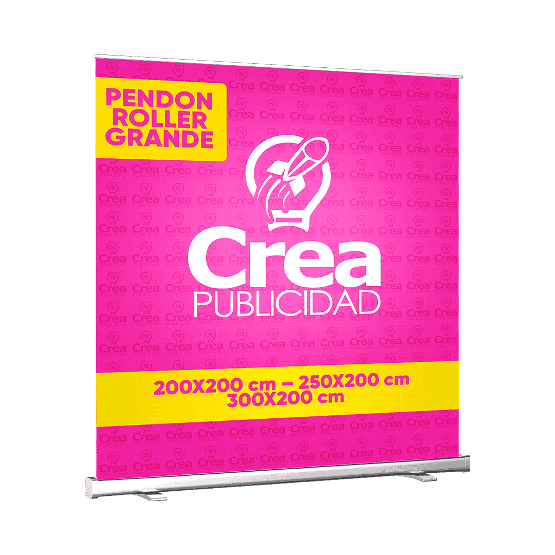 Pendón Roller Grande