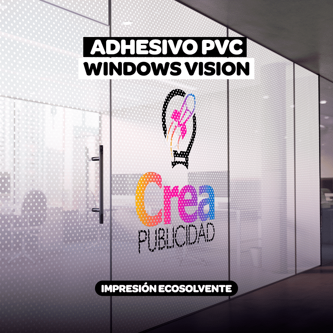 Adhesivo Windows Visión