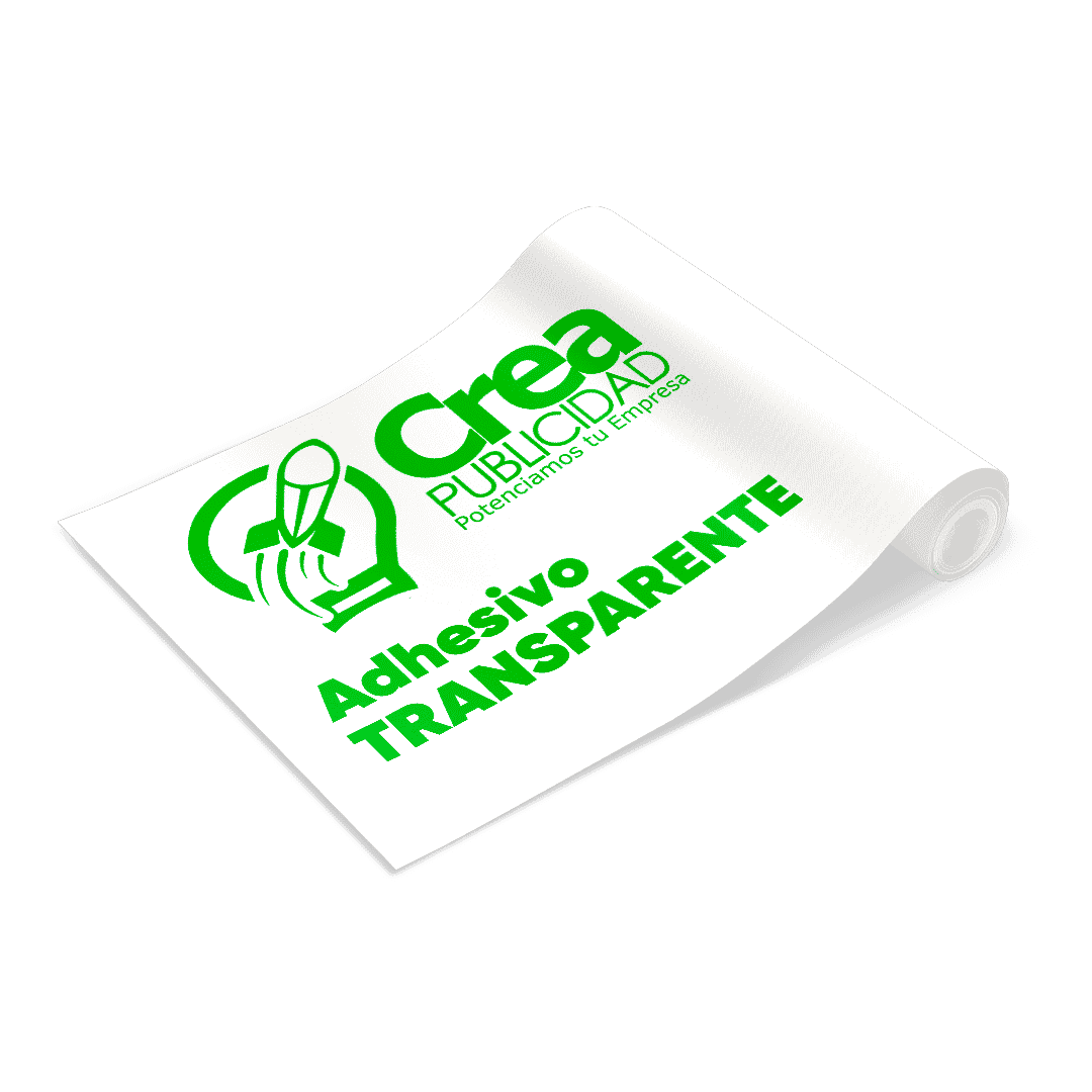 Adhesivo PVC Transparente