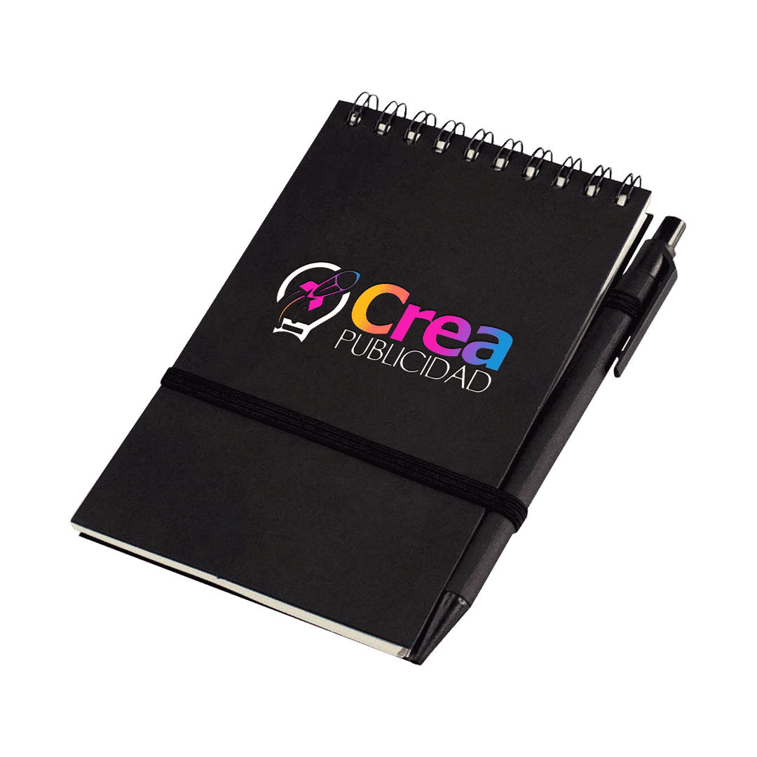 Libreta Ecológica con Lápiz Negra