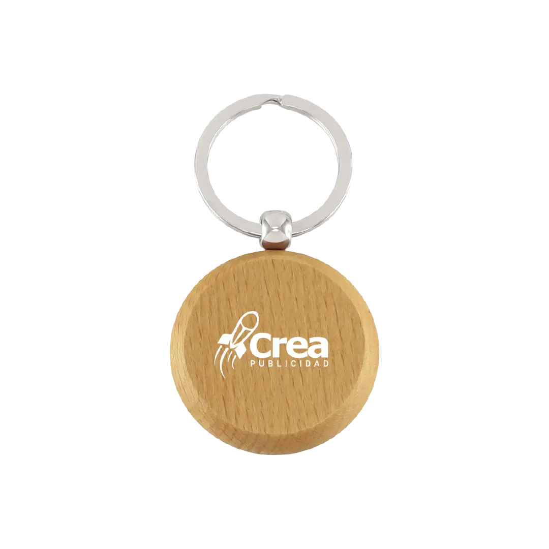 Llavero Madera Bambú