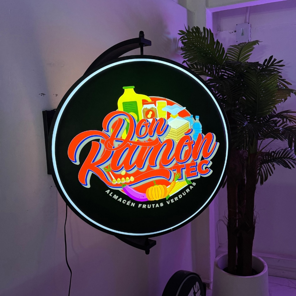 Letrero Rompetráfico Giratorio 360º