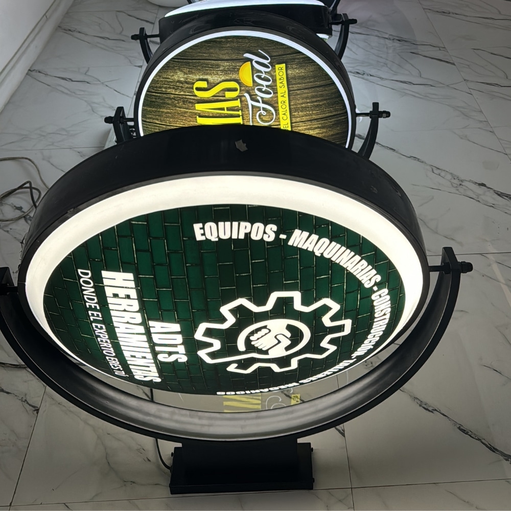 Letrero Rompetráfico Giratorio 360º