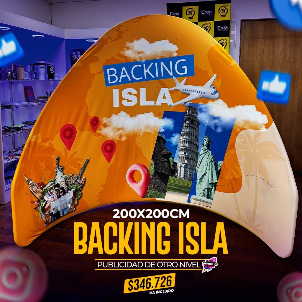 Backing Isla 360º